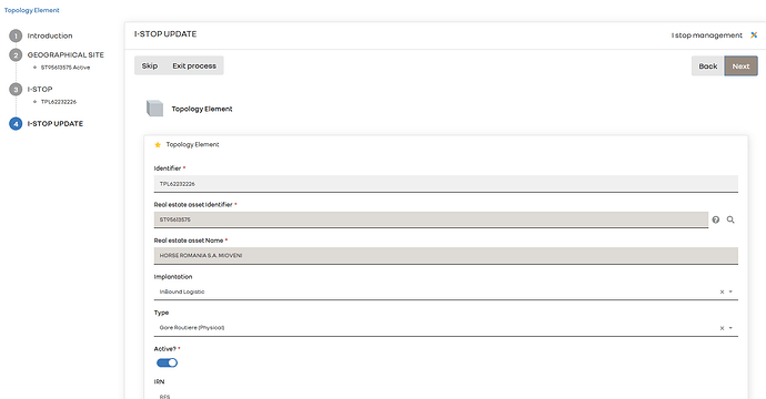 Business Process update